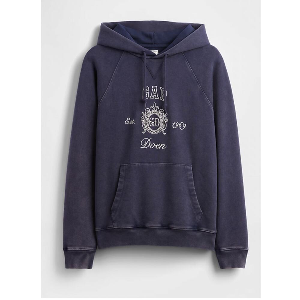 NWT Gap × DÔEN Adult Heavyweight Raglan Logo Hoodie (Unisex)